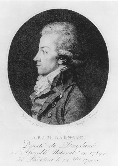 Antoine Pierre Joseph Marie Barnave - French School